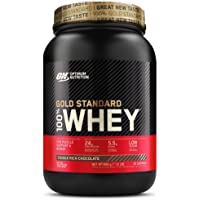 Optimum Nutrition ON Gold Standard 100% Whey Proteína en Polvo- Glutamina y Aminoácidos Naturales- BCAA- Double Rich…